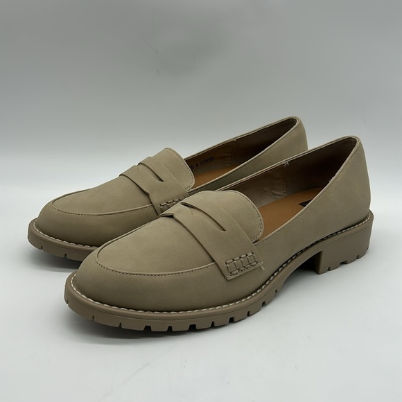 Dolce Vita Lug Loafer Women’s Shoes – US 9 / EUR 40 – Vegan Beige Dune Crisp NWT - Picture 4 of 11